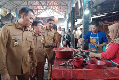 Pasar di Kabupaten OKI Disidak Pj Bupati 