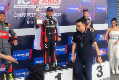 Mengibarkan Merah Putih, Dypo Fitra Juara Pertama TCR Asia di Sirkuit Chang Thailand