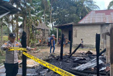 Ya Ampun, Ditinggal Beli Sembako ke Warung, Rumah Warga di Ogan Ilir Terbakar 