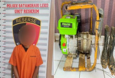 Manfaatkan Suasana Sepi, Pencuri Genset di Pangkalan Bulian Diringkus Polsek Batang Hari Leko