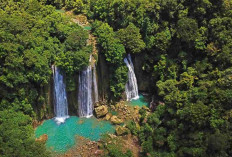 Curug Cikaso Sukabumi, Destinasi Wisata Alam dengan Air Terjun Tiga Aliran yang Ikonik