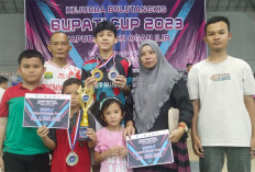 Juarai Kejurda Bulutangkis Bupati Ogan Ilir Cup 2023
