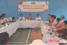 Perkuat Sinergi dan Sukseskan Festival Randik: Kades Se-Sungai Lilin Kumpul Rutin di Linggosari