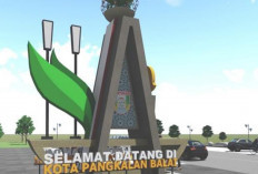 Tugu Selamat Datang dan Jalan yang Mencerminkan Kekayaan Budaya