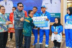  Bonus Atlet Muba Cair, Bupati: Teruslah Berprestasi dan Harumkan Nama Muba
