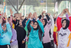 Semarak HUT KORPRI ke-54 dan HUT PGRI ke-80 di Muba, Doorprize Meriahkan Ribuan Peserta