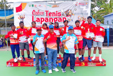  Tenis Lapangan Muba Dipastikan Sapu Bersih Emas Porprov Sumsel XV