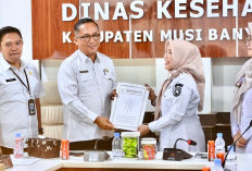 dr. Zwesty Wisma Devi Resmi Jabat Plt. Kadinkes Muba, Siap Lanjutkan Program Kesehatan Daerah