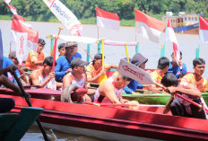 Dibuka Bupati H M Toha Tohet, Lomba Bidar di Muba Berlangsung Semarak dan Meriah