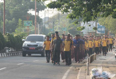 Sinergitas Polri dan TNI, Lakukan Olahraga Bersama 