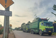 Jalan Penghubung Sungai Lilin-Keluang Terancam Rusak Parah: 'Jebakan' Truk Proyek Tol dan Angkutan Ilegal