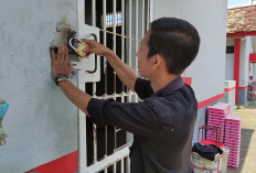 Cegah Gangguan Kamtib, Lapas Sekayu Rutin Lakukan Pengecekan Gembok 