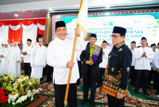 Bupati Muba Hadiri Peringatan Hari Santri Nasional 2025 Sekaligus Lantik Pengurus DMI Kabupaten Muba