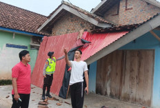 Pasca Bencana Angin Puting Beliung di OKU, Pihak BPBD Berikan Bantuan Tanggap Darurat 