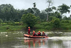  Bocah 5 Tahun Diduga Hanyut di Sungai Lematang, Tim SAR Intensifkan Pencarian