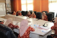 DWP Dinas Sosial Muba Gelar Rapat Koordinasi dan Arisan Bulanan