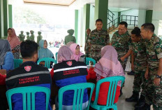 Jelang HUT TNI ke-79 Kodim 0402/OKI Gelar Bakti Kesehatan Masyarakat