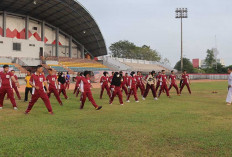 Jaga Stamina dan Kebugaran Personel Polri, Polres Muba Laksanakan Tes Kesehatan Jasmani dan Ujian Bela Diri