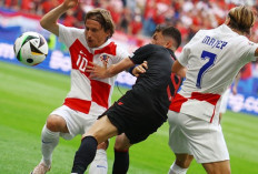 Kroasia Gagal Raih Kemenangan Pertama di Euro 2024, Ditahan Imbang 2-2 oleh Albania