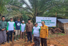 Rumah Tak Layak Huni Dilakukan Bedah Rumah oleh Baznas Muba di Desa Sumber Rezeki 