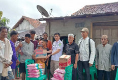Korban Rumah Tertimpa Pagar Beton di Babat Toman, Diberikan Bantuan oleh Pemkab Muba 