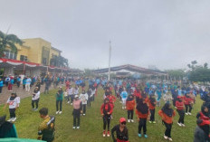 Meriahnya Festival Randik Sungai Lilin: Ratusan Warga Berbaur dalam Senam Sehat Kebersamaan