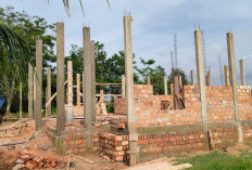 Wujudkan Pusat Pelayanan Modern, Pembangunan Kantor Desa Pinang Banjar Sungai Lilin Muba Berjalan Lancar