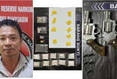 Satres Narkoba Polres Banyuasin Ringkus Pengedar Sabu dan Ekstasi di Rantau Bayur