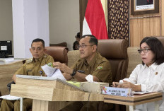 Sekda Edward Candra Hadiri Rakor Program Pembahasan Korupsi Area Pengelolaan BMD 