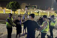 Viral Video Segerombolan Pemuda Bersenjata, Samapta Polres Muba Langsung Swiping 