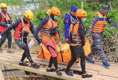 Operator Ekskavator Tenggelam di Sungai Dawas Ditemukan Tewas Setelah Dua Hari Pencarian