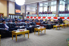 Bupati Muba Hadiri Sidang Paripurna Istimewa DPRD, Dengarkan Pidato Kenegaraan Presiden Prabowo Jelang HUT RI 