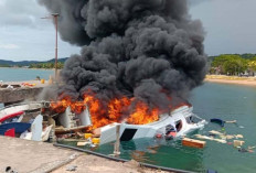 Speedboat Terbakar di Pelabuhan Bobong, Cagub Malut Benny Laos dan 5 Orang Lain Tewas