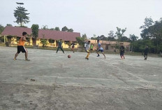 Isi Sore dengan Bermain Futsal, Para Pemuda Ngulak 1 Inginkan Adanya Turnamen 