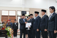 Gubernur Herman Deru Tuntut Kinerja Nyata Usai Lantik 154 Pejabat Pemprov Sumsel