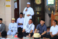 Safari Jumat di Lubuk Linggau, Gubernur Herman Deru Bantu Penyelesaian Masjid Anniyaturohimin