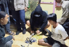 Bawa Senpira dan Meresahkan Warga, Pria Asal Banyuasin Diciduk Ditpolairud Polda Sumsel   