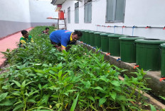 Lapas Narkotika Muara Beliti Ubah Lahan Tidur Jadi Kebun Produktif, Warga Binaan Dibekali Keterampilan Bertani