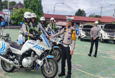 Polres Musi Rawas Siapkan Pengamanan Nataru dengan Pengecekan Kendaraan Dinas