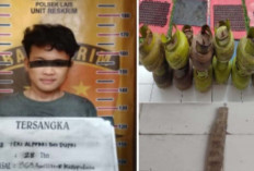 Pelaku Pembobol Warung Curi 15 Tabung LPG 3 Kg di Teluk Kijing I Lais, Ternyata Tetangga Nya Sendiri