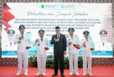 Bupati H M Toha Lantik Kades Antar Waktu dan Penjabat Kades Dalam Kabupaten Muba