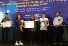 Dinkominfo Muba Raih Penghargaan TVRI Sumsel Award Sebagai Mitra Terbaik Kerjasama PNBP 2024