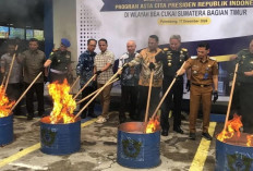 Musnahkan Rokok Illegal Hasil Penindakan 