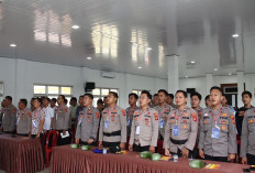 Puluhan Personel Polres OKI Ikuti Pelatihan Peningkatan Kehumasan 