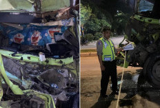 Rem Blong, Truk Hantam Motor di Antrean SPBU AAL Palembang, Satu Tewas Terjepit