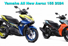 All New Aerox 155 2024: Raja Jalanan dengan Desain Sporty dan Blue Core 155 cc dengan Teknologi VVA!