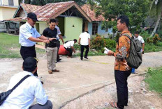 PLT Camat Sungai Lilin Keliling Desa, Cek Kondisi Pembangunan Fisik Dana Desa 2023