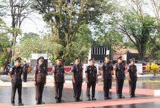 Lapas Sekayu Gelar Upacara Tabur Bunga di TMP Kusuma Bangsa 