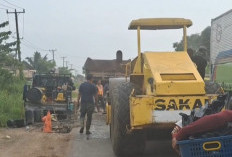 Dijuluki Jalan Keramat, Jalintim di Pinang Banjar Mulai Diaspal