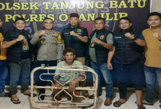 Tim Rimau Batu Polsek Tanjung Batu Berhasil Tangkap Residivis Pencurian Rumah Kosong  